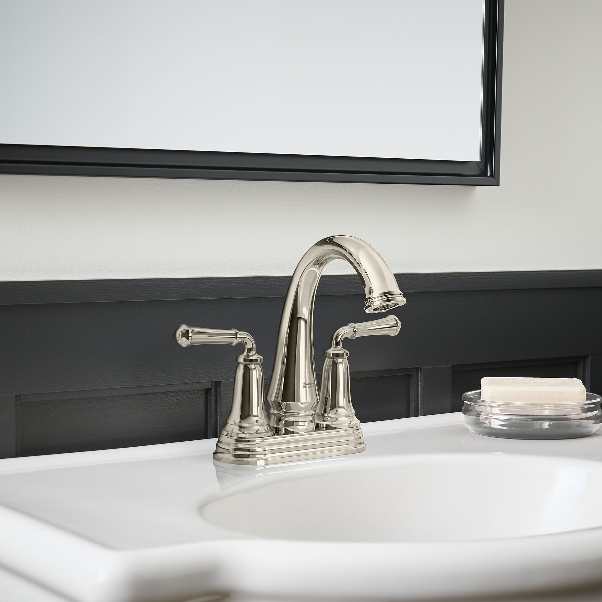 Delancey™ 4-Inch Centerset 2-Handle Bathroom Faucet 1.2gpm/4.5 L/min With Lever Handles